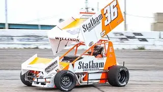 📸 Aaron Willison | 2025 Dave Steele Winged Championship | Twin 35 #2 | Showtime Speedway | 2/22/25