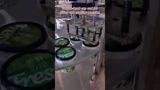 Double-head cup and jarfilling and capping machine #packagingmachine #machine #factoryproducts