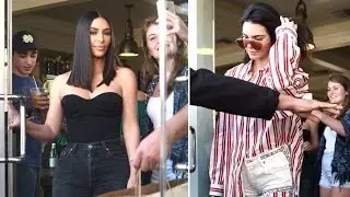 Kim Kardashian Says It's True She Can Smell Cavities At Happy Hour With Kendall