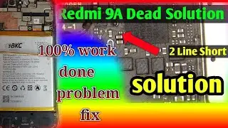 Redmi 9a dead solution with 4 step 100% work done #bodertechnic #divicecare