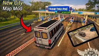 🚦 NEW City Map Mod BUSSID 😍 | Ultra Realistic City Roads & Traffic | Bus Simulator Indonesia #bussid