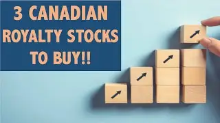 3 Canadian Royalty Stocks To Buy For Passive Income!!