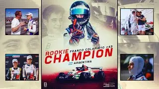 Franco Colapinto Campe&oacute;n Rookie 2020 🤩🇦🇷 Su paso por la Toyota Racing Series #colapinto