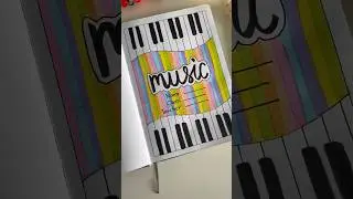 Front Page Ideas 🎹🎶 #frontpage #music #shorts #diy #frontpageideas #colors #art