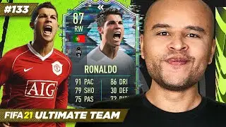 O HOMEM, UMA M&Aacute;QUINA! CR7 FLASHBACK chegou pra WL! - EP. #133 - Rumo ao Topo | FIFA 21 XONE