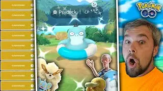 Shiny Tube Psyduck Caught! Make Sure To Get THIS Before Its Too Late! (Pokémon Concierge Event)