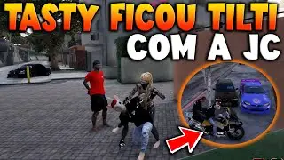 VIS&Atilde;O DO TASTY VENDO A JC COM O LUCKY, ELE FICOU TILTI COM ELA  👀🔥😱 #tastyrp #jcrp #bkinho #gtarp