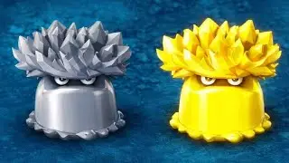 Fusion Plant 412: Golden and Silver Ice Mushroom Pvz fusion 3.3 New Update Plant #pvzfusion #mobile
