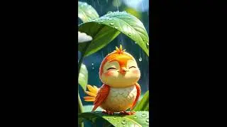 नन्ही चिड़िया 🐦 | Cute Kids Poem | Hindi Rhymes for Children
