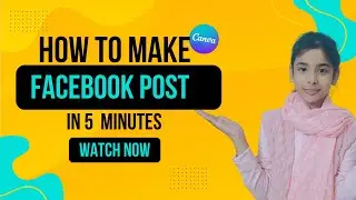 How to Design Viral Facebook Posts in Canva (FAST & FREE!) | No Experience Needed