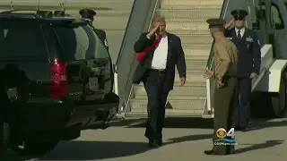 President Trump Back At The 'Winter White House'