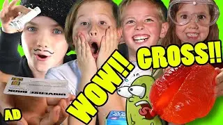 Eww! Gross Science BRAIN making + Cool STREET MAGIC!