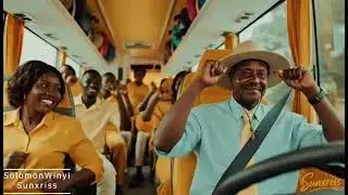 Yoweri Museveni, the bus Driver