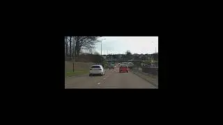 Audi Cuts Through Traffic. UK Bad Drivers, Road Rage, observations.