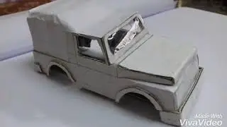 Maruti suzuki gypsy scale model