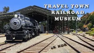Travel Town Railroad Museum Walk - Vintage Trains & Hidden History  #traveltown #railroadmuseum