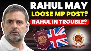 RAHUL GANDHI MAY LOOSE MP POST? RAHUL IN LEGAL TROUBLE? #rahulgandhi #enforcementdirectorate