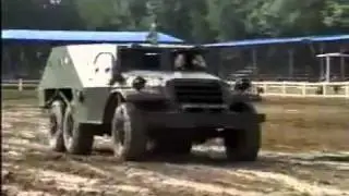 The Russian 6x6 BTR-152 APC