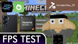 MINECRAFT JAVA ON ANDROID PHONE | Mediatek Dimensity 6020 | Minecraft Java Edition