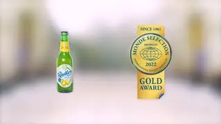 Sagres Radler - Gold Quality Award 2022 from Monde Selection
