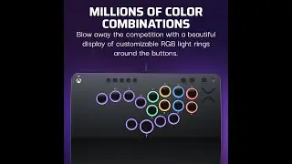 Turtle Beach Victrix Pro KO Leverless All Button Fight Stick, Officially Licensed