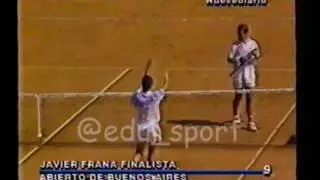 Javier Frana finalista ATP Buenos Aires (1994)