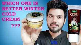 The Soumi's  Winter Guard Cocoa Butter Cream VS Glamour World Super Fair Cold Cream Review And Demo