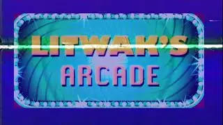 Litwak Arcade Maintenance Tape - Wreck it Ralph Analog Horror