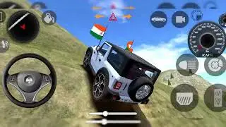 Real Thar 😈; Mahindra Thar, Indian Simulator 3D Car Games: (Thar Wala Game).#thargamer #automobiles