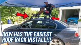 How To Take Off & Install Roof Racks For Your BMW e90!!! - Two Minute Tuesday