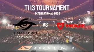 Team secret vs Mouz (The International 2024 - Regional Qualifiers) 2024