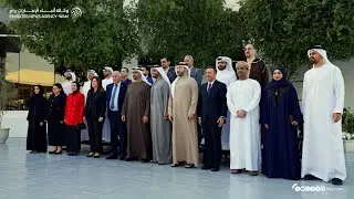 رئيس الدولة يستقبل وفد المشاركين في الاجتماع العربي للقيادات الشابة ضمن القمة العالمية للحكومات 2026