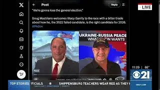 Doug Mastriano Complained About on Stacy Garrity Running for Governor (8/19/25)