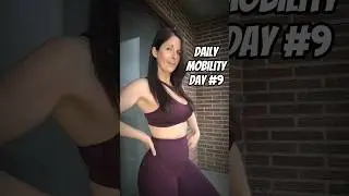 Daily Mobility: Day 9 #fitness #fitnessmotivation #wallpilates #mobilitytraining #gymshark66