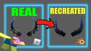 Recreating roblox's item as a beginner on blender