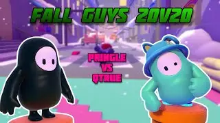 Fall Guys 20v20 Vs QTrue┃Join the 20v20 discord to join my team!