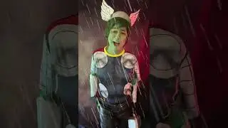 Frog in a shower #Thor #ThorCosplay #Frog #ThorFrog #Marvel #MarvelCosplay #throg