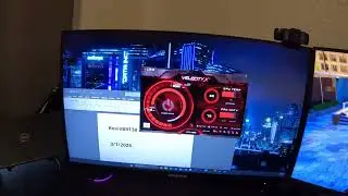 PNY RTX 3080 XLR8 3-1-25 1440p Ultra Settings Spider Man 2
