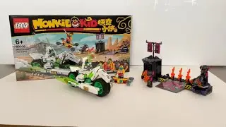 LEGO Monkie Kid 80006 White Dragon Horse Bike REVIEW!