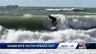 Shark bite victim speaks out after New Smyrna Beach shark attack