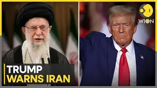 Iran Protests: Trump Warns Iran With Very Hard Consequences If Protesters Die | WION BREAKING