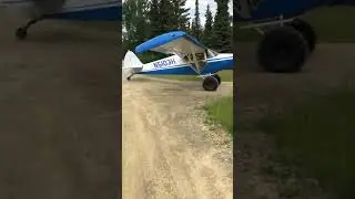 Piper PA-14 Family Cruiser.  Alaska Bushplane.  Healy Alaska