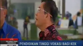 Kunjungan Menteri Ristek Dikti Ke ATMI Cikarang