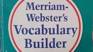 한션 Sean : UNIT 25 /30《 Merriam-Webster's VOCABULARY BUILDER 》 by Cornog, Mary Wood