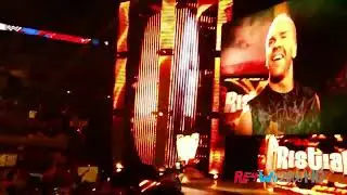 WWE RAW August 6th, 2012 Christian's Entrance Live