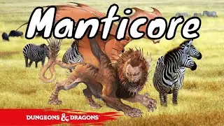 Manticore Dungeons & Dragons Monster Lore #4k