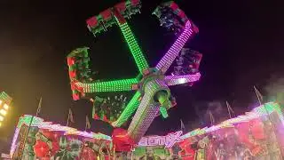 [INSANE LOOPING RIDE] Robotix (Lenzner) - Sim-J&uuml; Kirmes Werne 2025 - POV Offride