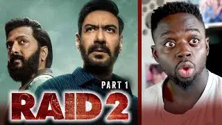 RAID 2 Movie Reaction (Part 1) Ajay Devgn | Riteish Deshmukh | First Time Watching!