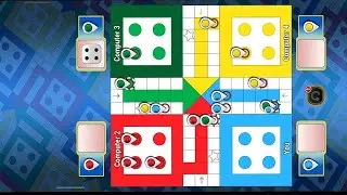 Ludo King Game in 4 Players | Ludo Game in 4 Players | Ludo Gameplay | Ludo Khela #ludogame