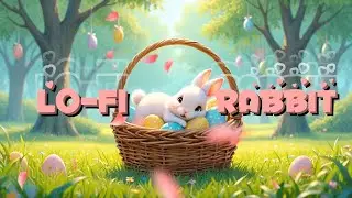 Lo-fi Rabbit Vibes 🐰🌸 | 1 Hour of Cozy Easter Chill Beats